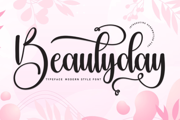 Beautyday: An Elegant Script Font for Your Brand