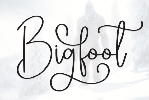 Bigfoot Font: A Sweet and Friendly Handwritten Typeface for Your Web Design Projects