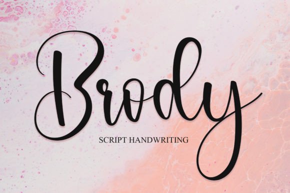 Brody Font: Elevating Your Brand’s Handwritten Touch
