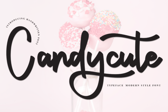 Candycute: A Handwritten Font for Editorial Warmth