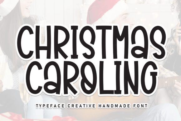 Christmas Caroling: A Handwritten Font for Elegant Branding