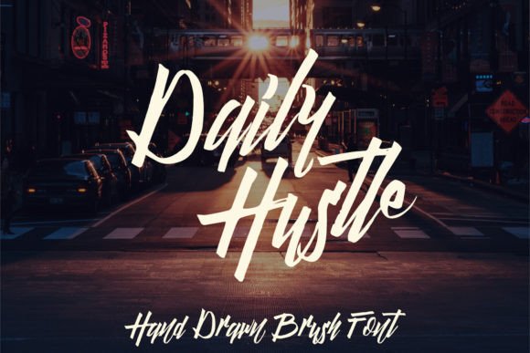 Daily Hustle Font for Authentic Marketing Communication