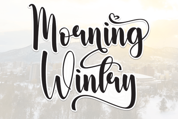Designing with Morning Wintry: A Sweet and Friendly Font