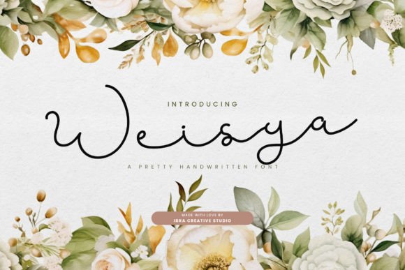 Discovering Weisya: A Charming Handwritten Font for Editorial Design