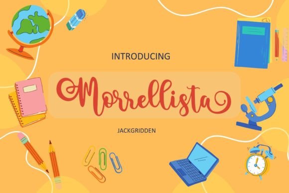 Enhance Your Brand with Morrellista: A Stylish Script Font