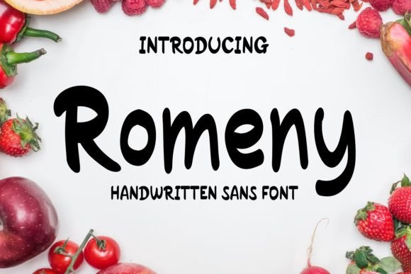 Enhance Your Campaigns with Romeny: A Versatile Sans Handwritten Font