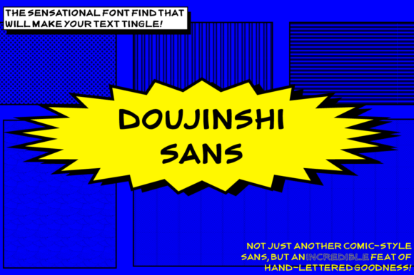 Enhance Your Web Design with Doujinshi Sans - Regular