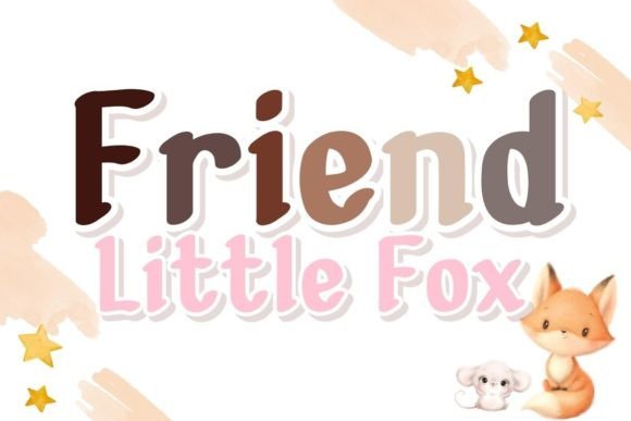 Friend Little Fox: The Font Your Brand Story Needs
