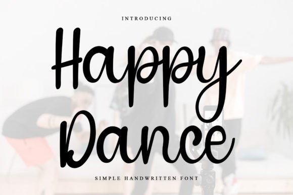 Happy Dance: A Handwritten Font for Elegant Web Design