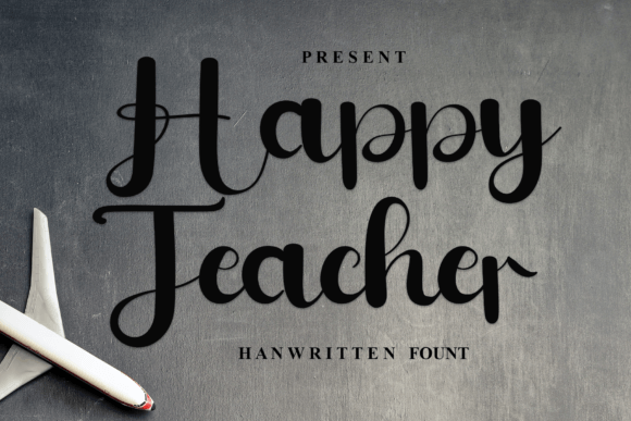 Happyteacher: A Versatile Handwritten Font for Editorial Design