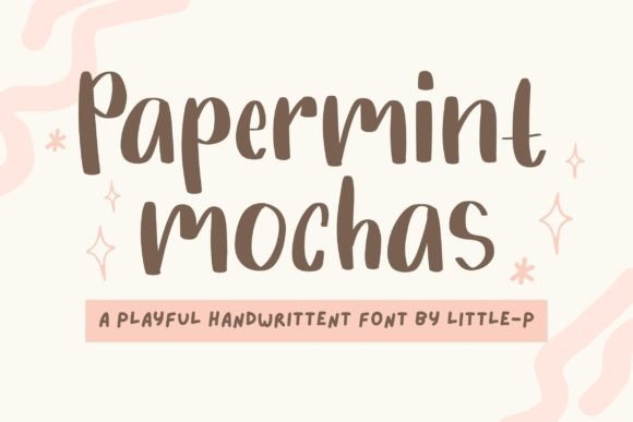 How Papermint Mochas Font Breathes Life into Campaign Graphics