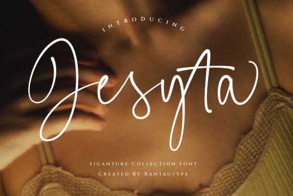 Jesyta: A Graceful Script Font for Editorial Elegance