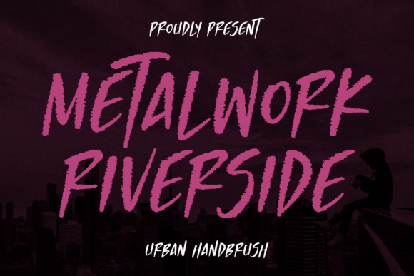 Metalwork Riverside: A Handwritten Font for Editorial Elegance