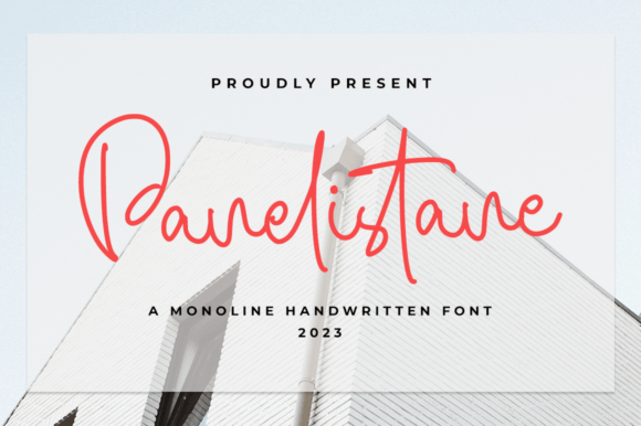 Panelistane: A Handwritten Font for Beautiful Web Design