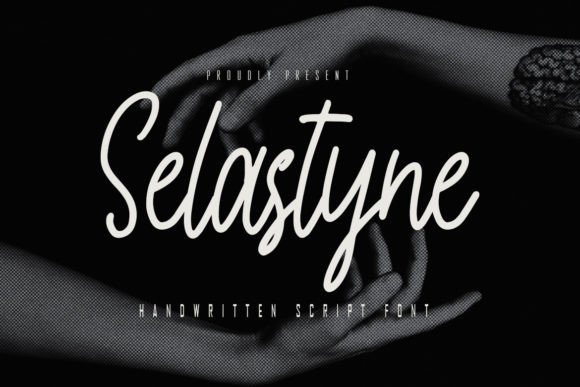 Selastyne: A Modern Script Font for Makers