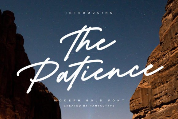 The Patience: A Modern Editorial Typeface for Publishers