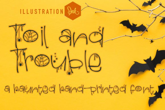 Toil and Trouble: A Handwritten Font for Magical Digital Design