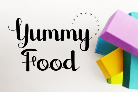 Yummy Food Font: Adding Elegant Handwritten Touch to Your Campaigns
